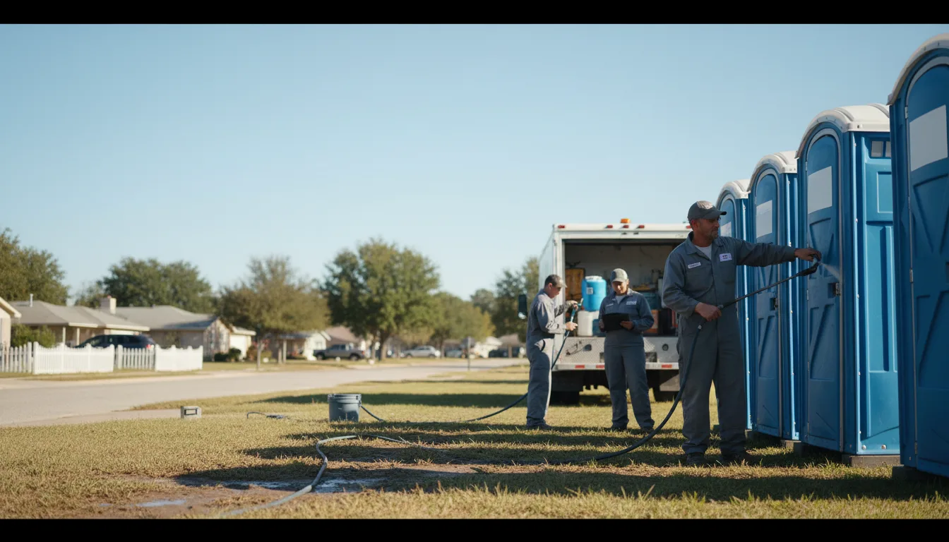 Long-Term Portable Toilet Rental in Vincent, IA near me